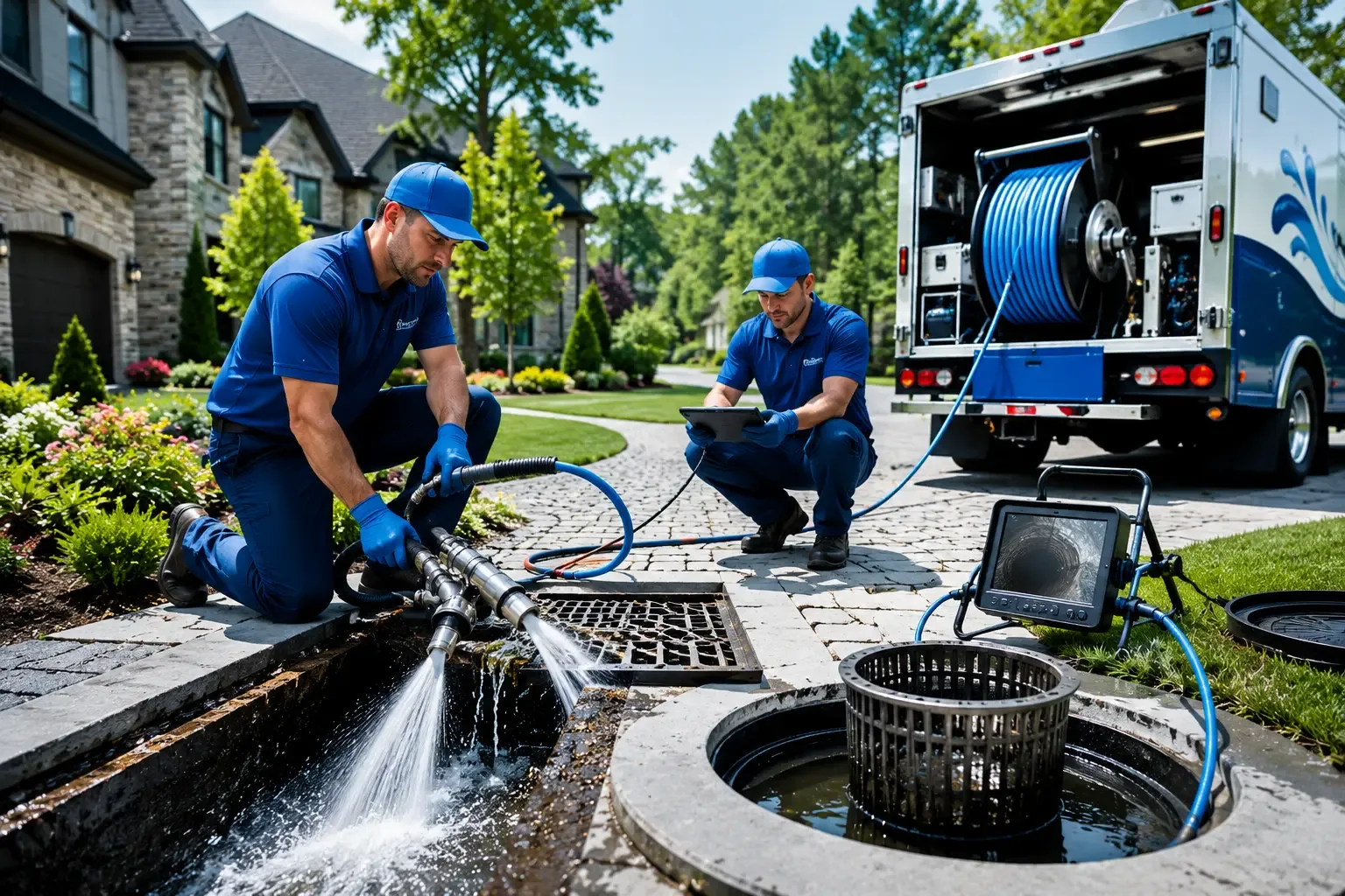 Local outdoor drain cleaning professionals in Tilghman, MD
